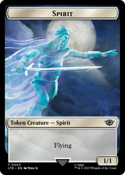 Food (11) // Spirit Double-Sided Token [The Lord of the Rings: Tales of Middle-Earth Tokens] Magic: The Gathering