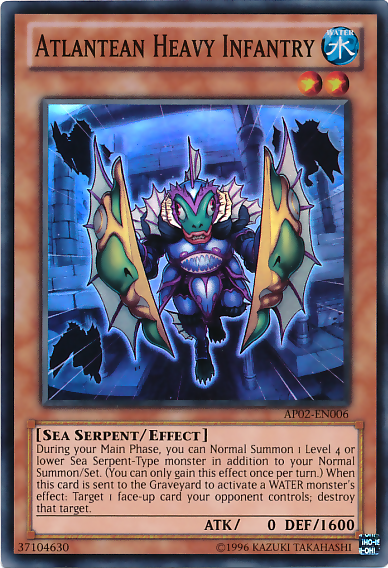 Atlantean Heavy Infantry [AP02-EN006] Super Rare Yu-Gi-Oh!
