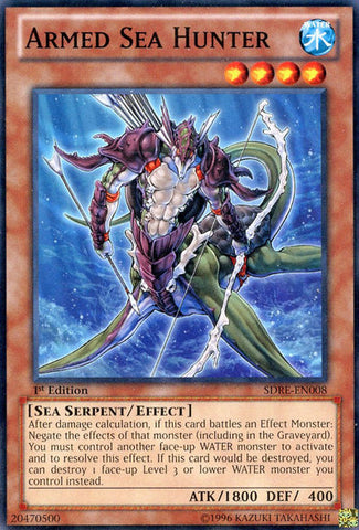 Armed Sea Hunter [SDRE-EN008] Common Yu-Gi-Oh!
