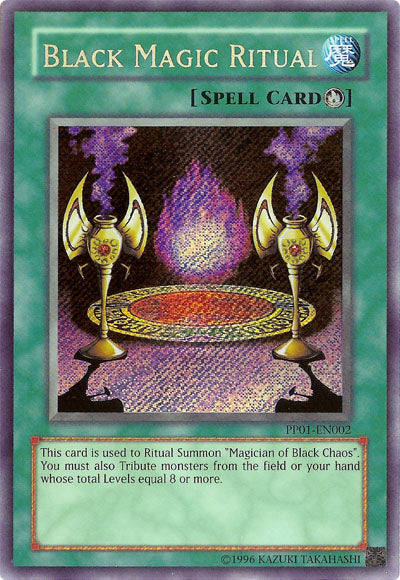 Black Magic Ritual [PP01-EN002] Secret Rare Yu-Gi-Oh!