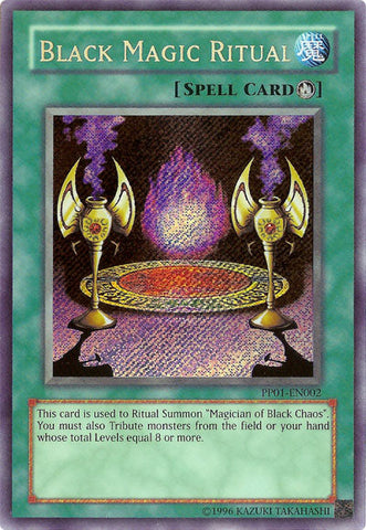 Black Magic Ritual [PP01-EN002] Secret Rare Yu-Gi-Oh!