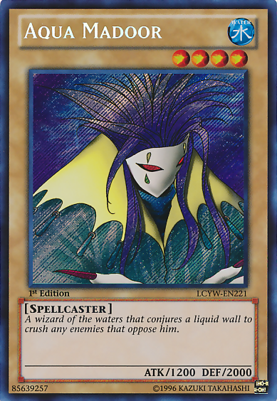 Aqua Madoor [LCYW-EN221] Secret Rare Yu-Gi-Oh!