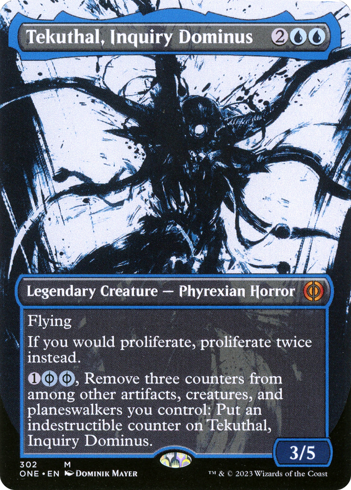 Tekuthal, Inquiry Dominus (Borderless Ichor) [Phyrexia: All Will Be One] Magic: The Gathering