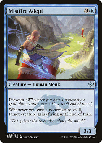 Mistfire Adept [Fate Reforged] Magic: The Gathering