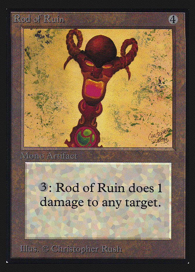 Rod of Ruin [Collectors' Edition] Magic: The Gathering