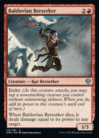 Balduvian Berserker [Dominaria United] Magic: The Gathering