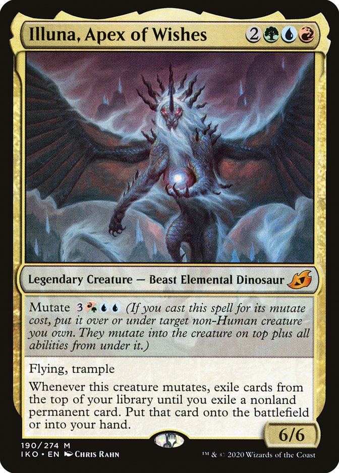 Illuna, Apex of Wishes [Ikoria: Lair of Behemoths] Magic: The Gathering