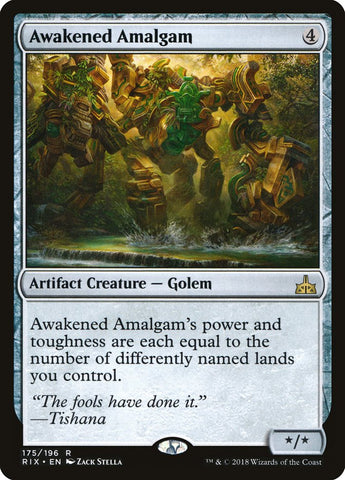 Awakened Amalgam [Rivals of Ixalan] Magic: The Gathering