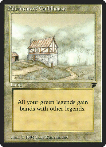 Adventurers' Guildhouse [Legends] Magic: The Gathering
