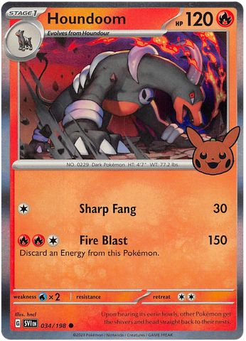 Houndoom (034/198) [Trick or Trade 2023] Pokémon
