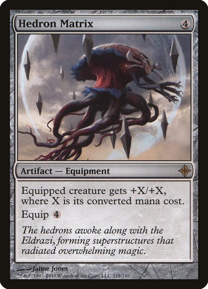 Hedron Matrix [Rise of the Eldrazi] Magic: The Gathering