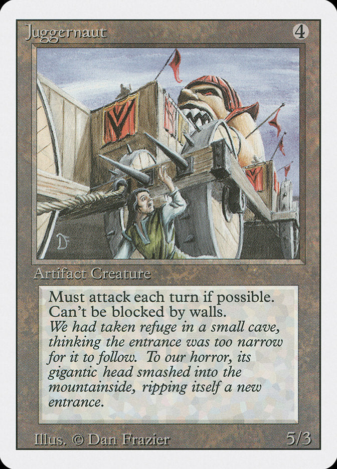 Juggernaut [Revised Edition] Magic: The Gathering
