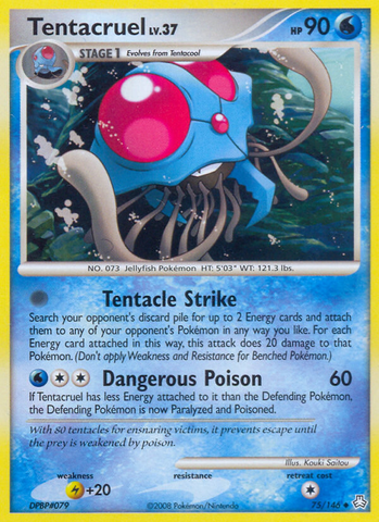 Tentacruel (75/146) [Diamond & Pearl: Legends Awakened] Pokémon