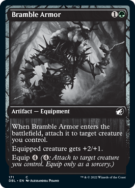 Bramble Armor (171) [Innistrad: Double Feature] Magic: The Gathering