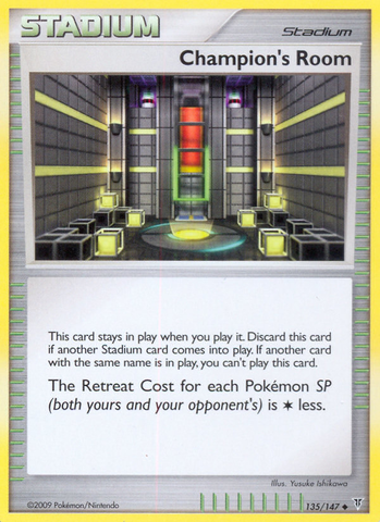Champion's Room (135/147) [Platinum: Supreme Victors] Pokémon