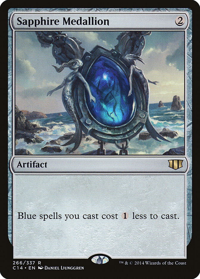Sapphire Medallion [Commander 2014] Magic: The Gathering