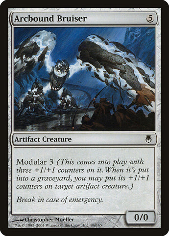 Arcbound Bruiser [Darksteel] Magic: The Gathering
