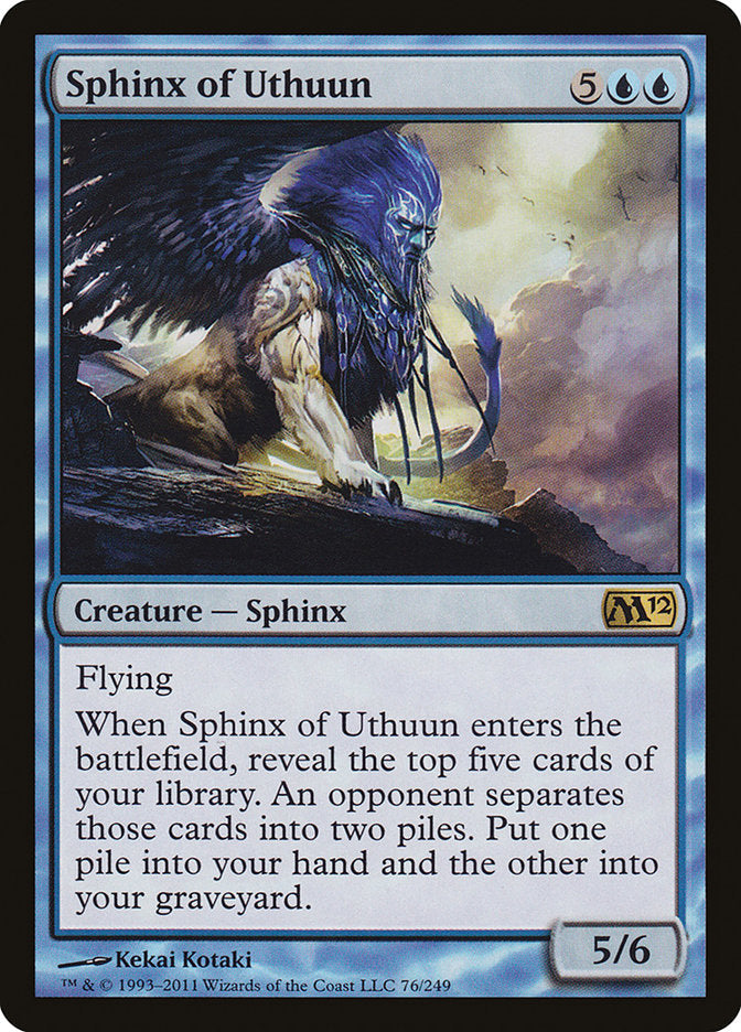 Sphinx of Uthuun [Magic 2012] Magic: The Gathering
