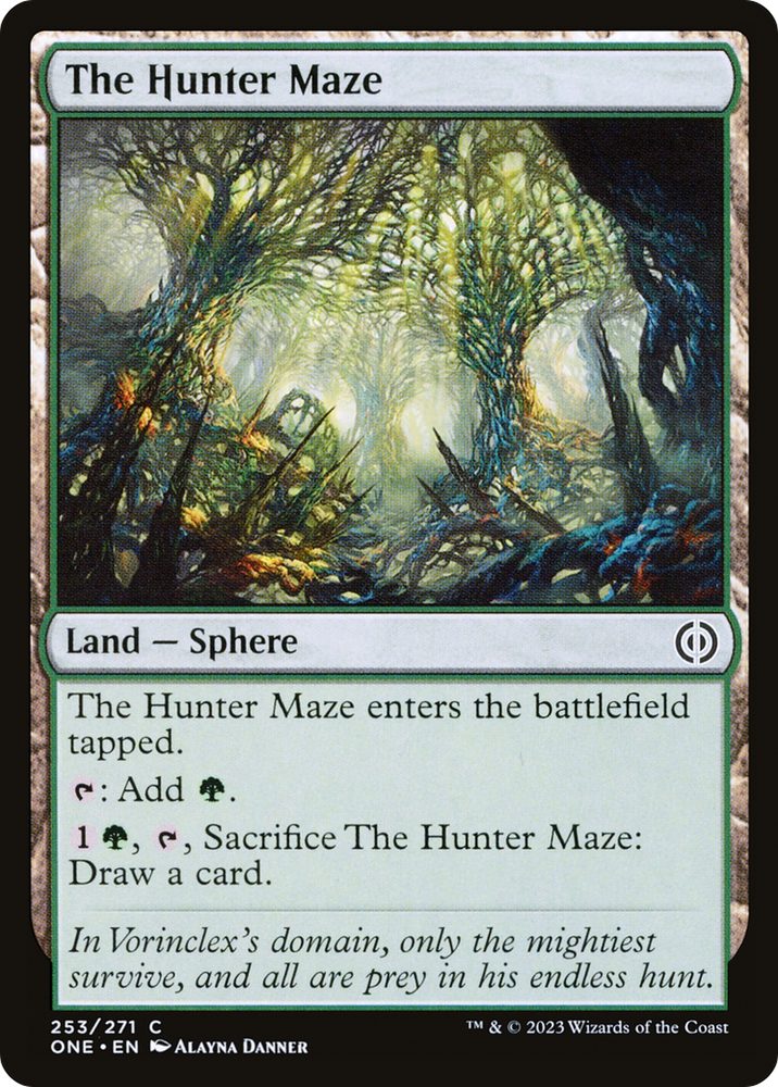 The Hunter Maze [Phyrexia: All Will Be One] Magic: The Gathering