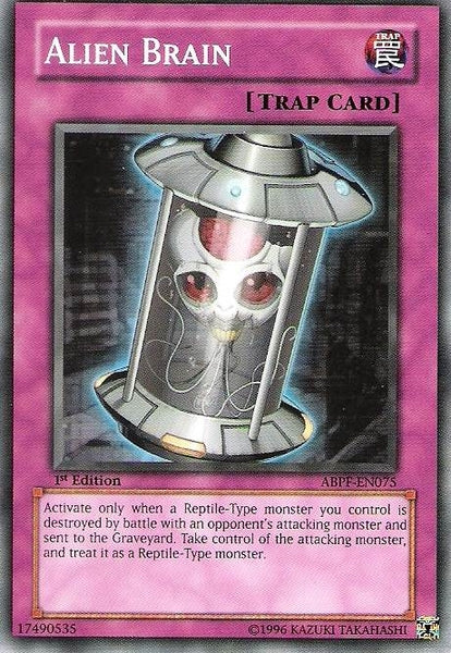 Alien Brain [ABPF-EN075] Common Yu-Gi-Oh!