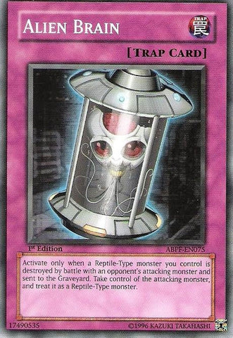 Alien Brain [ABPF-EN075] Common Yu-Gi-Oh!