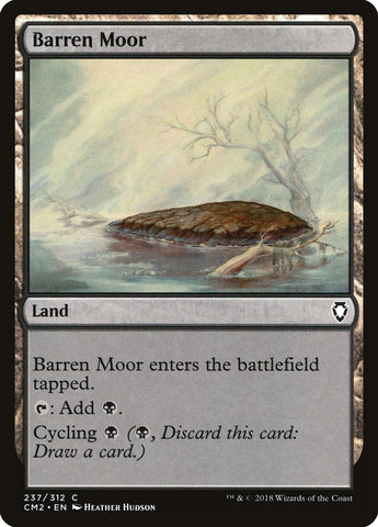 Barren Moor [Commander Anthology Volume II] Magic: The Gathering