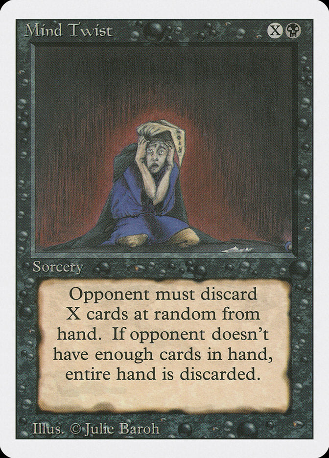 Mind Twist [Revised Edition] Magic: The Gathering