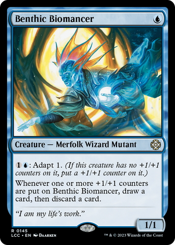 Benthic Biomancer [The Lost Caverns of Ixalan Commander] Magic: The Gathering