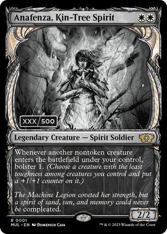 Anafenza, Kin-Tree Spirit (Serialized) [Multiverse Legends] Magic: The Gathering