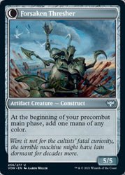Foreboding Statue // Forsaken Thresher [Innistrad: Crimson Vow] Magic: The Gathering