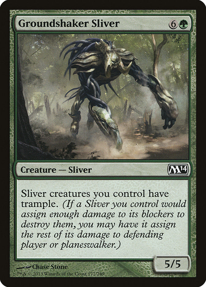 Groundshaker Sliver [Magic 2014] Magic: The Gathering