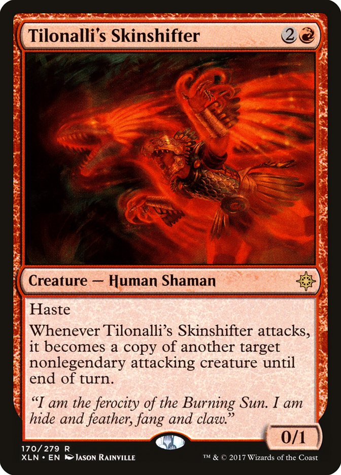 Tilonalli's Skinshifter [Ixalan] Magic: The Gathering