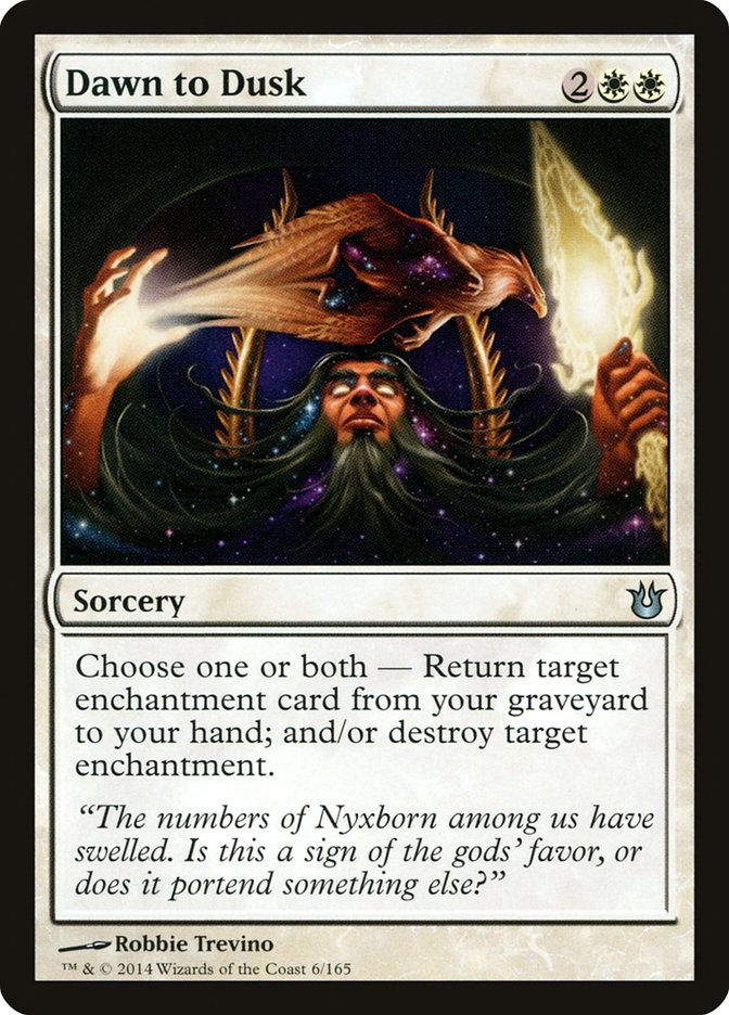 Dawn to Dusk [Born of the Gods] Magic: The Gathering