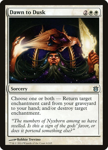 Dawn to Dusk [Born of the Gods] Magic: The Gathering