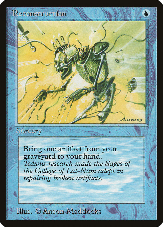 Reconstruction [Antiquities] Magic: The Gathering