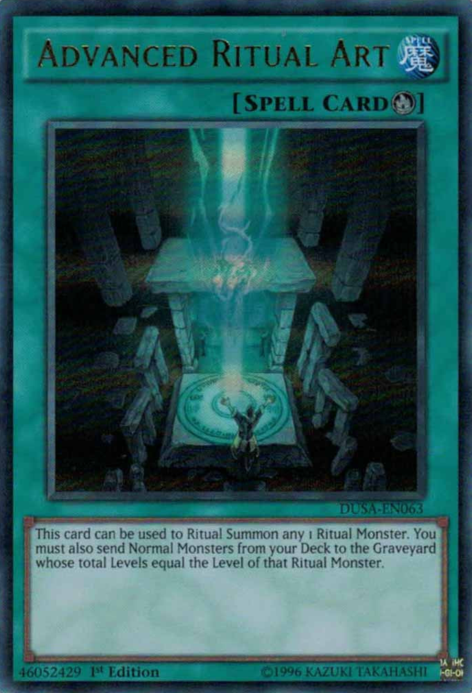 Advanced Ritual Art [DUSA-EN063] Ultra Rare Yu-Gi-Oh!