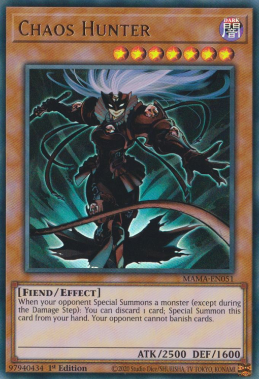Chaos Hunter [MAMA-EN051] Ultra Rare Yu-Gi-Oh!