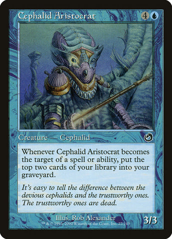 Cephalid Aristocrat [Torment] Magic: The Gathering