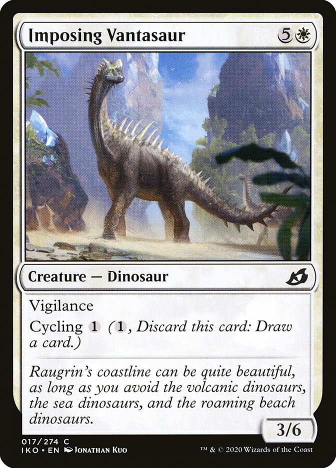 Imposing Vantasaur [Ikoria: Lair of Behemoths] Magic: The Gathering