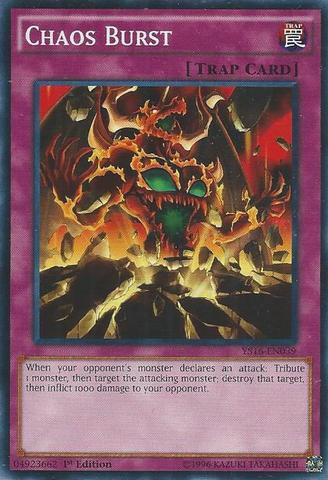 Chaos Burst [YS16-EN039] Common Yu-Gi-Oh!