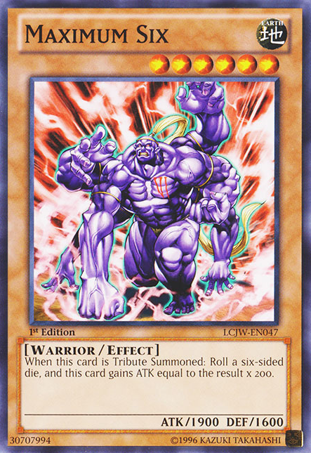 Maximum Six [LCJW-EN047] Common Yu-Gi-Oh!