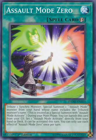 Assault Mode Zero [DANE-EN055] Common Yu-Gi-Oh!