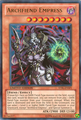 Archfiend Empress [STBL-ENSP1] Ultra Rare Yu-Gi-Oh!