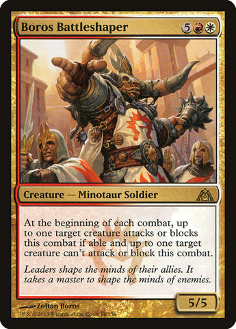 Boros Battleshaper [Dragon's Maze] Magic: The Gathering