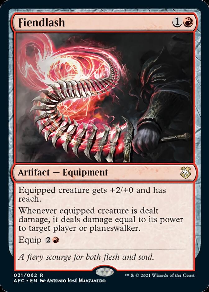 Fiendlash [Dungeons & Dragons: Adventures in the Forgotten Realms Commander] Magic: The Gathering