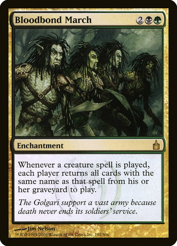 Bloodbond March [Ravnica: City of Guilds] Magic: The Gathering