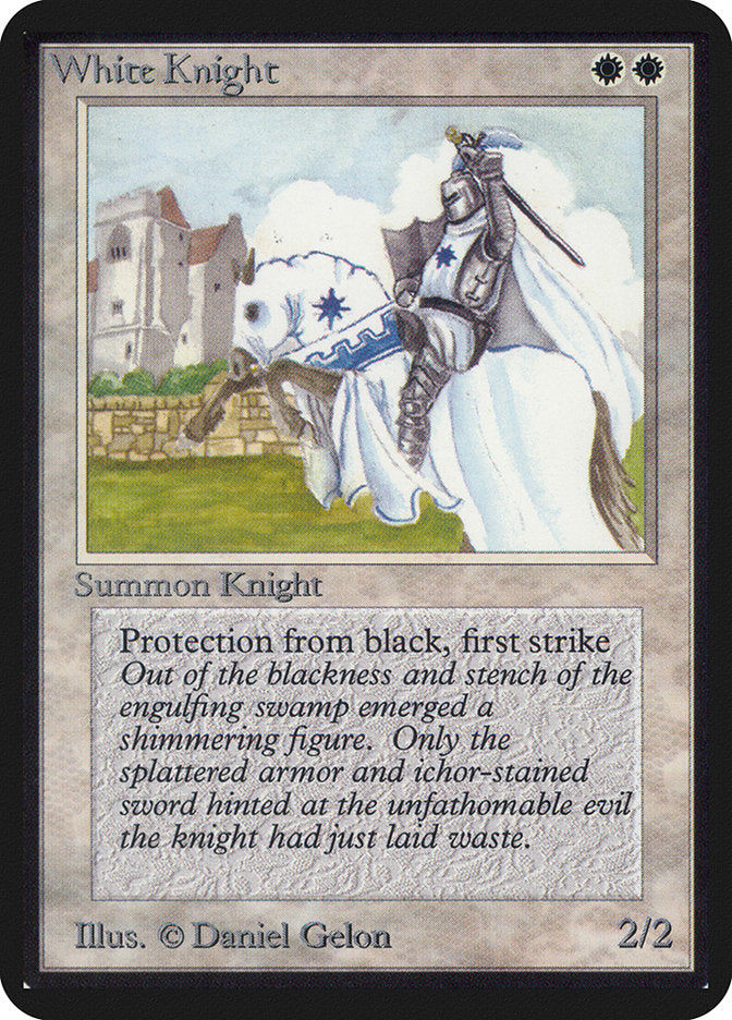 White Knight [Alpha Edition] Magic: The Gathering