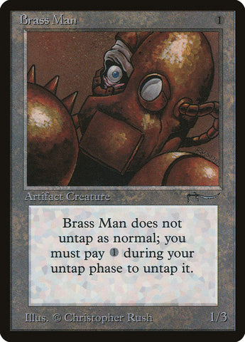 Brass Man [Arabian Nights] Magic: The Gathering