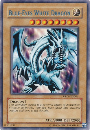 Blue-Eyes White Dragon (Silver) [DL09-EN001] Rare Yu-Gi-Oh!