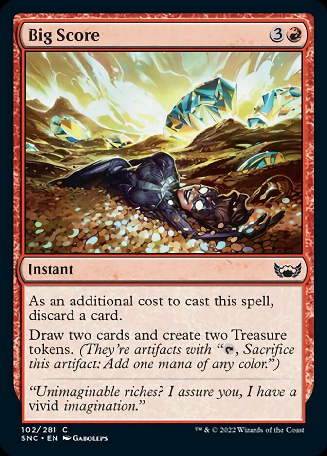 Big Score [Streets of New Capenna] Magic: The Gathering